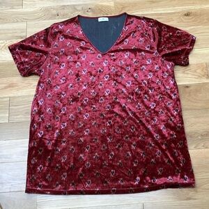 NATURAL LIFE Red Floral Mini Dress